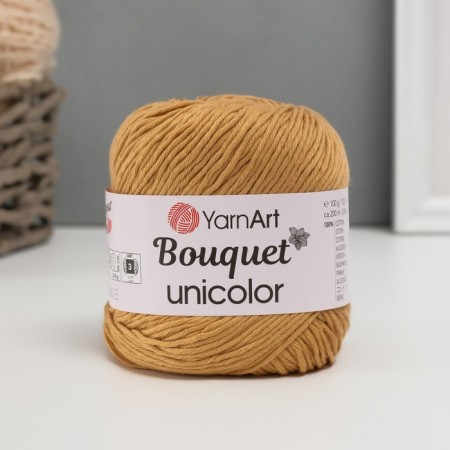 Yarn "Bouquet Unicolor" 100% cotton 200m/100g (3206 St.