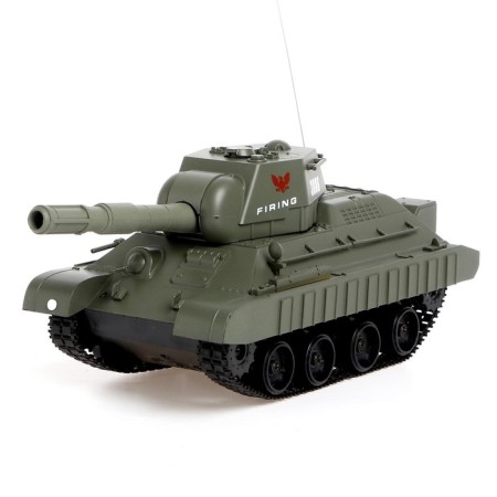 The radio -controlled “winner” tank shoots BB bullets, works from the battery, the color is gray-3