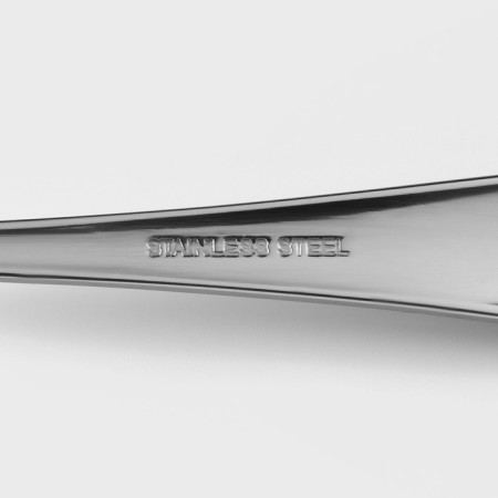 A stainless steel table of a “tower” stainless steel, h = 20.5 cm, thickness 2 mm, silver color-2