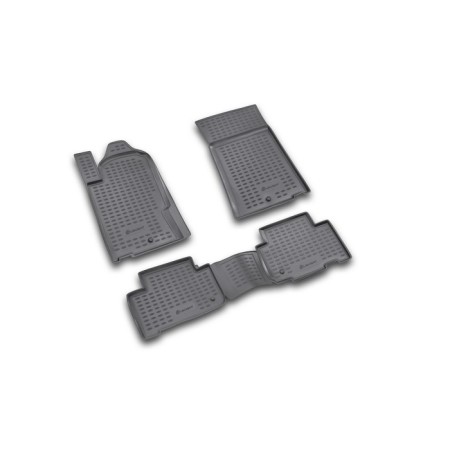 Rugs in the Ssang Yong Rexton 2006-2012 salon, 4 pcs. (polyurethane)