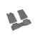 Rugs in the Ssang Yong Rexton 2006-2012 salon, 4 pcs. (polyurethane)