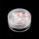 Assorted for decor "Tenderness", 3D effect, pink/transparent color