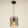Suspended Lamp "Cylinder" 1x40W E27 16x16x116 cm