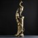 Column "Firebird" Black Gold, 115x40x30cm