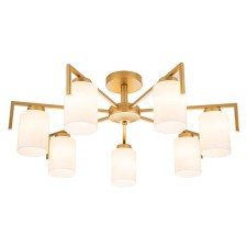 Lamp on the ESCADA rod, 1142/7p Gold. 7x60W, e27, 700x700x270 mm, color gold