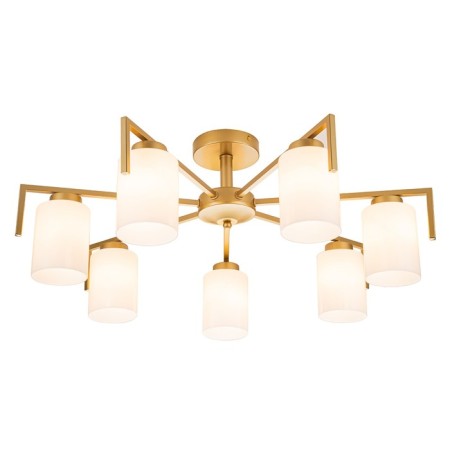 Lamp on the ESCADA rod, 1142/7p Gold. 7x60W, e27, 700x700x270 mm, color gold