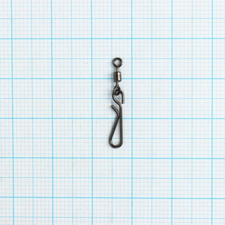 Tiger with a Volzhanka fastener 905 Rolling Swivel with Hanging Snap a No. 10x1, Test 5 kg, 5 pcs-1
