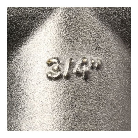The STOUT SFT -0020-000034, 3/4 ", internal/internal thread, nickelled brass-6