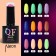 Neon nail polish gel, 3 phase, 8 ml, led/uv, beige color (64)