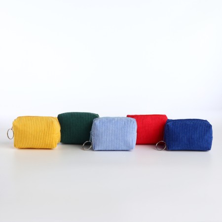 Women's wallet with zipper, color mix-1