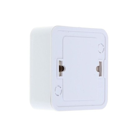 The Kuntsevo Rosette Selena 8006, 10A, 250 V, single, external, with installation. plate, white-1