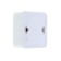 The Kuntsevo Rosette Selena 8006, 10A, 250 V, single, external, with installation. plate, white
