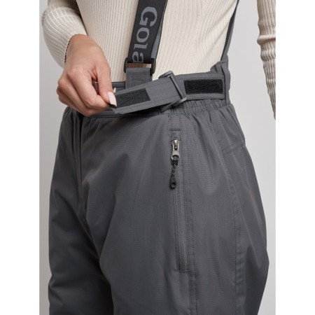 Semi -combinezone ski insulated female winter, size 46, color gray-9