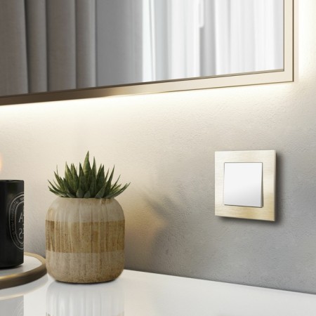 Switch W11112061, single -volatile, passing, white matte-2