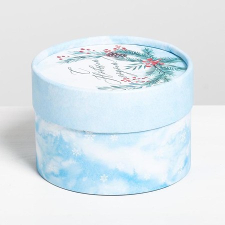 Gift Box "Snow Happiness", 12 x 8 cm, New Year-2