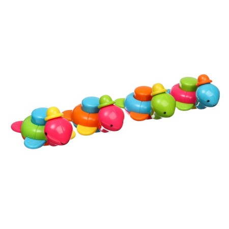 The rattle "Turtle", with a squeak, color mix, crush me-8