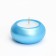Candle "Complete" in the candlestick of gypsum is small, 6x3cm, blue