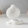 Souvenir ceramics "magnificent cobra" white with gold 5.5x10x9.5 cm