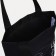 Shoper bag without fastening, black color