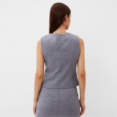 Women's vest mist, r.44, gray-11