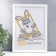 Photo frame plastic L-5 21x30 cm white (plastic screen)
