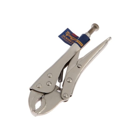 Manual tundra clamp, semicircular capture, with a latch, 180 mm-4