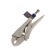 Manual tundra clamp, semicircular capture, with a latch, 180 mm