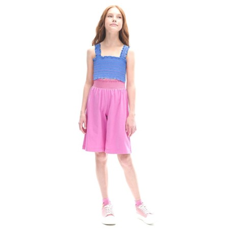 Top for girls, height 134 cm, jeans color-3