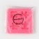 Mold "Puzzles", silicone, 7 × 7 × 1 cm, pink color