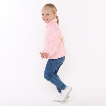 Demoliter for children, pink color, height 92-98 cm-2
