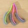 Washing sponge with a handle of a share, 24 × 5 cm, metal, color mix