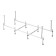 The frame for the rectangular bath Santek "Santorini" 160x70 cm