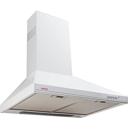 GEFEST hood at 11 K45, fireplace, 300 m3/h, 3 speeds, 50 cm, white