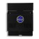 Mail box without a lock (with a loop), horizontal "mini", black