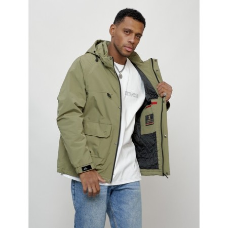 Spring jacket, size 50, light green color-14