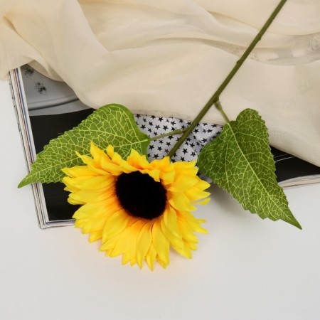 Artificial flowers "sunflower" volume, 13x45 cm