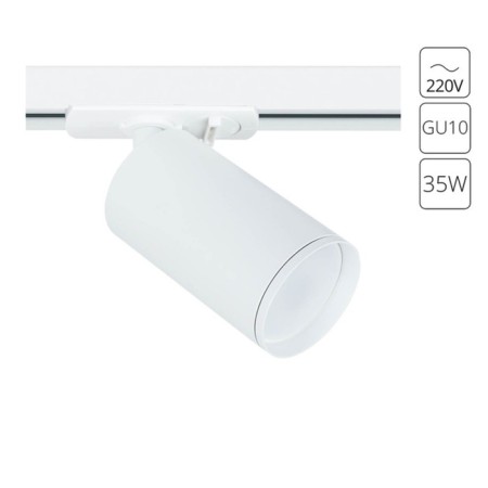 Crutal lamp Arte Lamp Flame A1519PL-1WH, GU10, 35 W, 5.2x5.2x12.3 cm, white