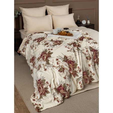 Texrepublic blanket, size 180x200 cm, milk color-8