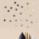 Interior stickers "stars", mirror, decor on the wall, set 50 pcs, pcs 5 x 5 cm