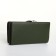 Women's wallet on magnet, green color