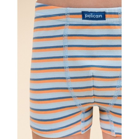 Panties for boys, height 128 cm, jeans, blue, 2 pcs-6