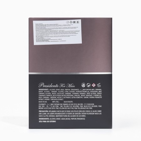 Presidente toilet water male, 100 ml-2