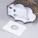 LED figure "Lantern with dungeons" 13 × 25.5 × 8 cm, plastic, AAX3 batteries (not in the kit), USB, glow warm white