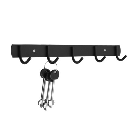 Cappio CVP002 hanger, metal, five -rose, black color-1