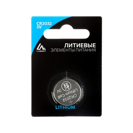 Lithuanian battery Luazon, CR2032, blister, 1 pcs-1