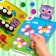 Stickers Teaching set "Funny circles", 4 pcs. 16 pp., A4 format
