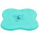 Rug for yoga sangh flower, 20x20 cm, turquoise color