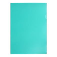 Folder-angle, A4, 180 μm, calligrata, transparent, pastel, mint