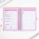 Questionnaire on a lock, in a solid cover A6, 40 sheets "Kotik"