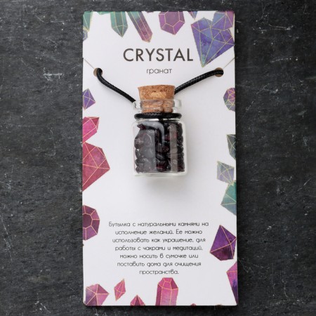 Souvenir-butter with natural stones "grenade", 3 x 2 cm-3